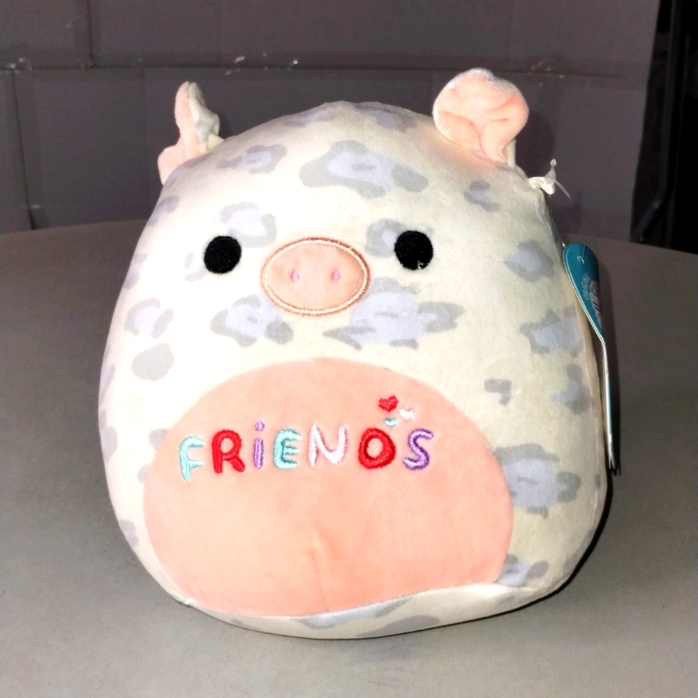 Original Squishmallows " Friends" Rosie The Spotted Pig Plush Toy 8 Inches